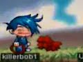 maple story taking items whlie sitting in the chair!!