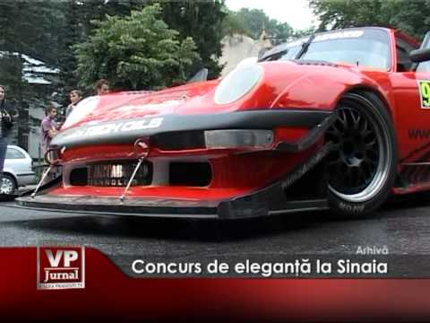 Concurs de eleganţă la Sinaia