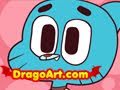 How to Draw Gumball, Amazing World of Gumball, Step by Step