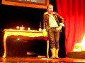 Freddy de Vadder gaat naar de bakker 9-12-2011 Adegem preute