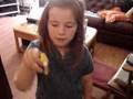 Explaining her sculpey prism
