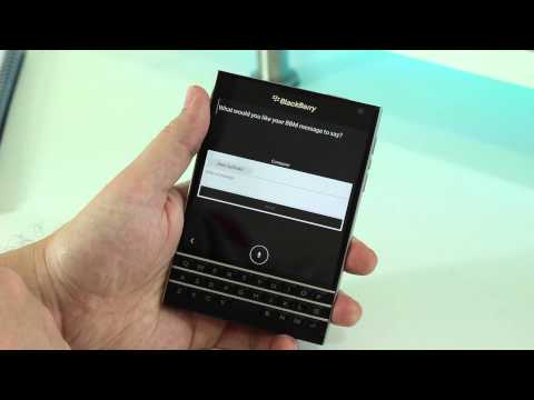 BlackBerry Passport challenge: Day 21 - BlackBerry Assistant
