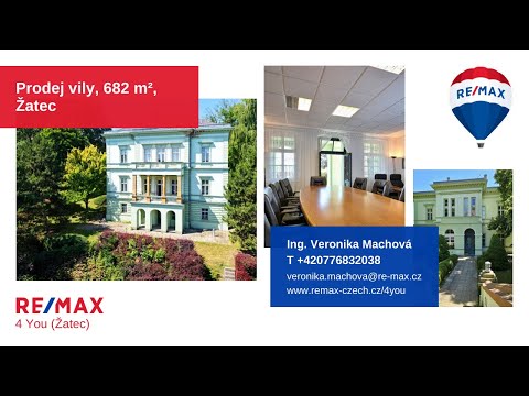 Video Vila s duší, prestiží a potenciálem v srdci Žatce