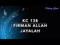 KC 138 Firman Allah Jayalah