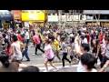 Flash mob Beat It - tribute to Michael Jackson @ mongkok hong kong