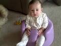 Reagan on Bumbo