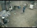 funny forklift accident wastes beer funny forklift accident wastes beer