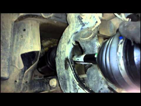 BMW CV Shaft X5 E70 Removal & Replacement How to DIY: BMTroubleU