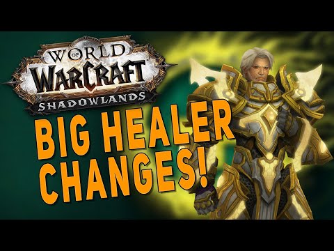 Shadowlands Best Healers NERFED - Holy Paladin Mana Buff, Resto Druid Damage Nerf & More WoW Changes