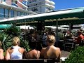 Engelholm jazz band playing on the beach in Lido de Jesolo