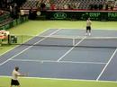 2007 Davis Cup 決勝戦（ファイナル）　: Bob ＆ Patrick Practice