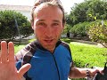 Bicycle Tourist from Czech Republic, travels from New York to Santa Barbara CA