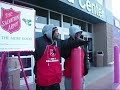 Men's Basketball Helps the Salvation Army
