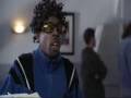 Blue Streak Pizza delivery man