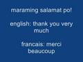 Learning Tagalog - Basic Phrases
