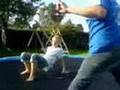 Owned on trampolin and more.. see it.