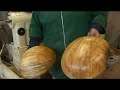 Woodturning: Finishing & Buffing a Bowl : Unfinished Vs. Finished Woodturning Bowls Woodturning: Finishing & Buffing a Bowl : Unfinished Vs. Finished Woodturning Bowls