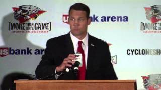 CYCLONES TV: Ben Simon Named Cyclones Head Coach - 7/25/13
