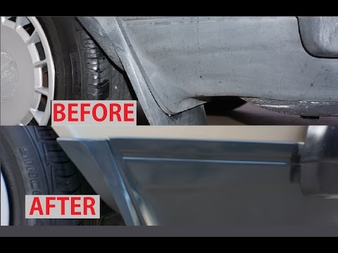 Faded Car Trim Restore Molding DIY Fix Rubber Plastic ~ How To Video