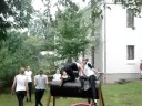 Voltigieren im Regen Teil II Voltigieren im Regen Teil II