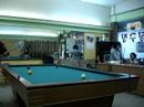 playing pool - paul kim and amber nakamura :]