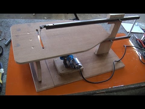 Лобзиковый станок из ручного электролобзика Лобзиковый станок из ручного электролобзика
