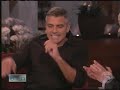 george clooney vists the ellen show on january 19, 2009