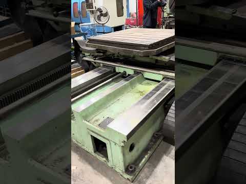 TOS W100A Horizontal Table Type Boring Mills | International Used Machinery / Syracuse Machine Tools Inc. (1)