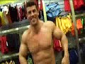 Zeb Atlas and Mark Dalton in a store buying and showing underwear