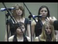 the fryeburg academy 1st place-winning vocal jazz ensemble at the berklee jazz festival perform a piece called 