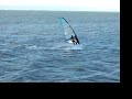 Jim Carr windsurfing San Francisco Bay at the Embassy Suites Hotel