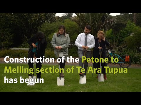 Pito-one to Melling section – Sod turning event – November 2019