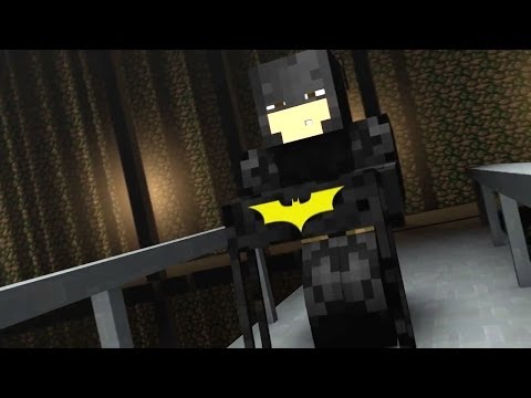 Minecraft Animation: Batman The Dark Knight Rises Movie Parody!