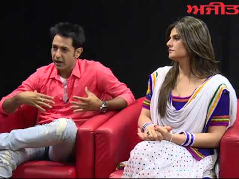 Spl. Interview with Bollywood Actress Zareen Khan & Artist Gippy Grewal on Ajit Web Tv.