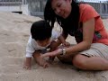 Baby in the beach Baby in the beach