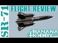 SR-71 Blackbird TWIN Electric RC RTF Ducted Fan Jet Flight!