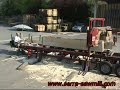 SERRA - portable bandsaw milling beech