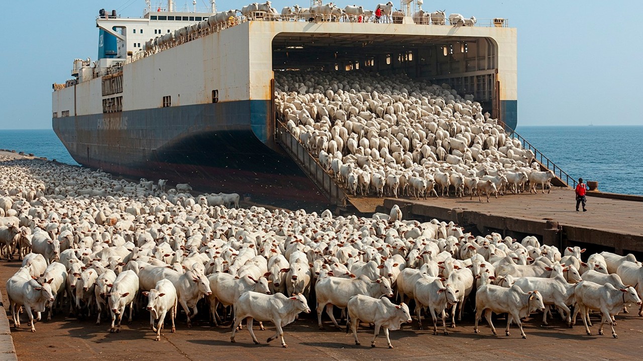 Brasil Faz Maior Transporte De Gado Da História Por Navio