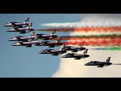 Airshow - Frecce Tricolori Italian Air Force Kecskemét Air show 2010.