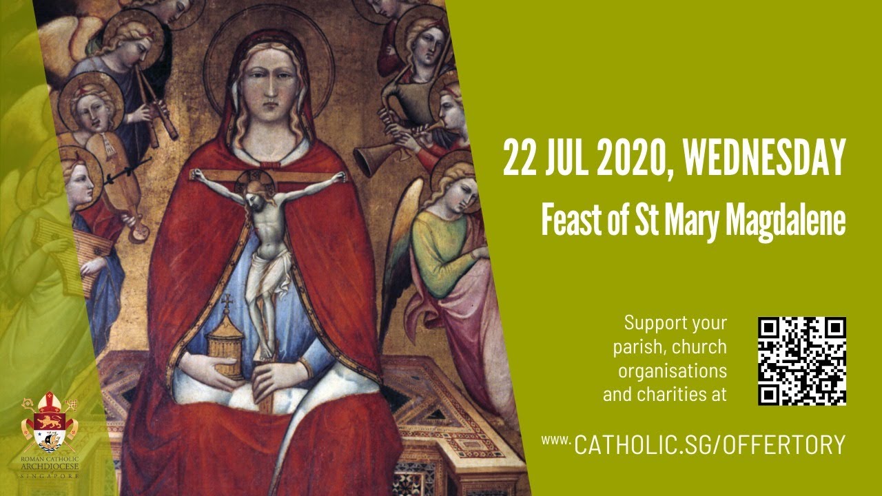 Catholic Weekday Mass Today 22nd July 2020 Wednesday - Live From Archdiocese of Singapore