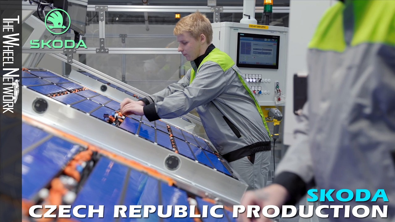 Skoda Battery Production in the Czech Republic (MEB+/MEB)