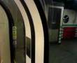 Central line train passes Bethnal Green
