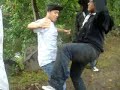Tri and Johnny krumping