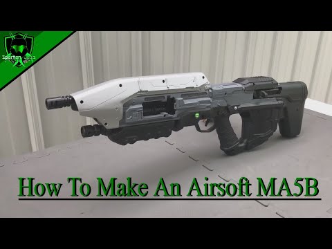 How To Make Your Own Halo Airsoft MA5B
