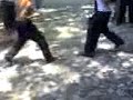 la pelea del topo peskera