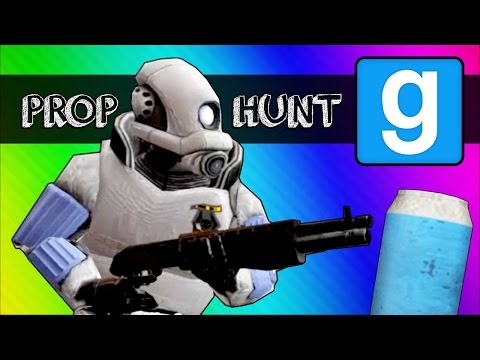 Gmod Prop Hunt Funny Moments - LIL' CAN!