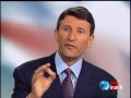 12 avril 1995 invit� sur le plateau du 20h, philippe de villiers. le candidat du 