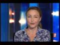Catherine FROT au JT pour L'empreinte de l'ange