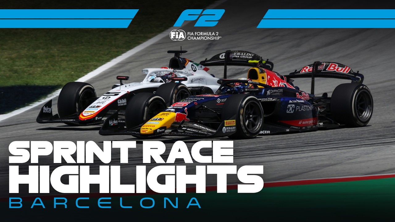 F2 Sprint Race Highlights | 2026 Barcelona Grand Prix