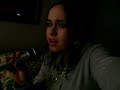 me singing HERO, testing out cam